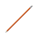 Alegra Pencils + Eraser with 1 Colour Print