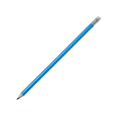 Alegra Pencils + Eraser with 1 Colour Print