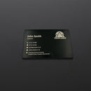 Engraved Metal Business Cards