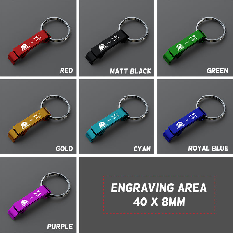 Engraved Metal Bottle Openers