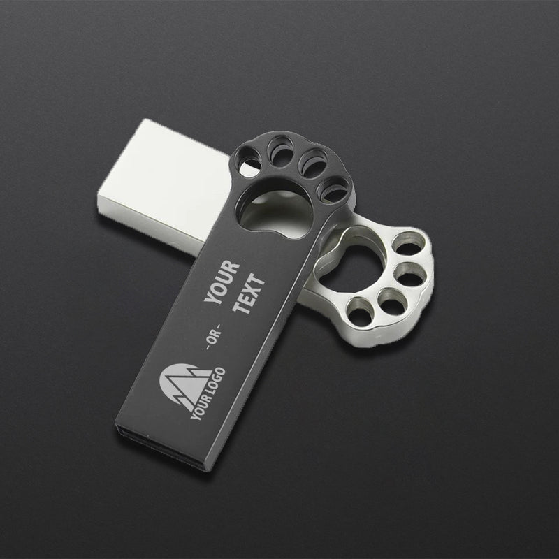 Engraved Paw Series USB Memory Sticks