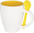 Ceramic Mug With Spoon 250ml