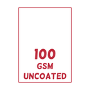 A5 Flat Flyers on 100gsm Uncoated