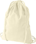 Cotton Drawstring Backpack