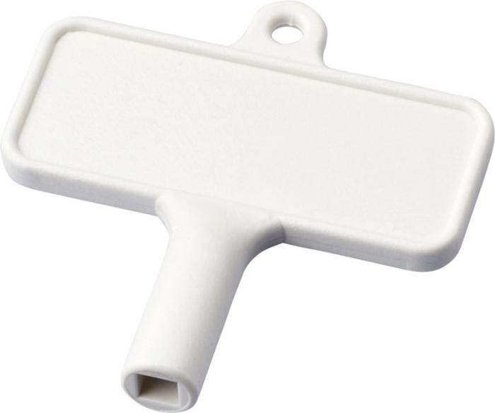 Rectangular Radiator Key Large Plastic Radiator Key