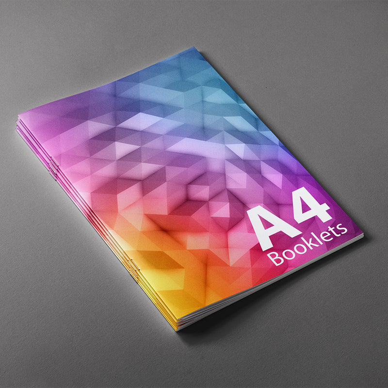 A4 Saddle Stitched Booklets on 135gsm Throughout