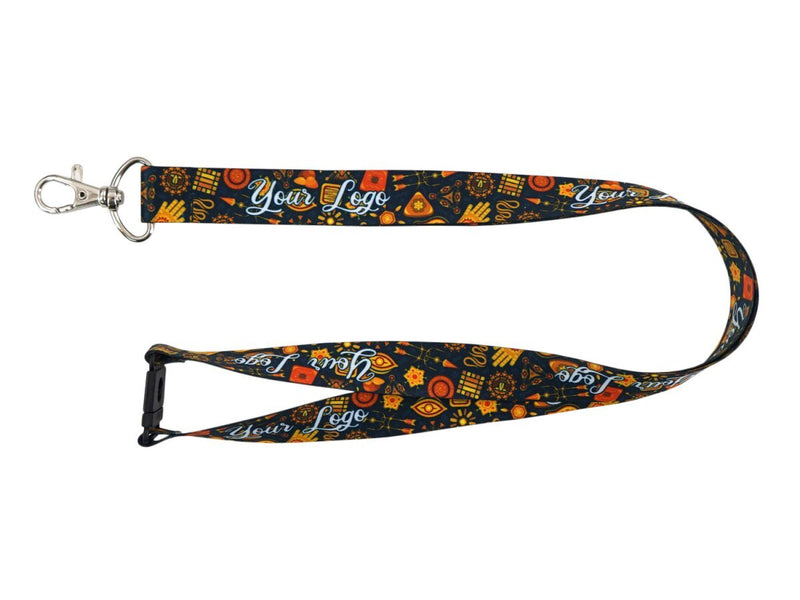 Double Sided Lanyard With Safety Clip